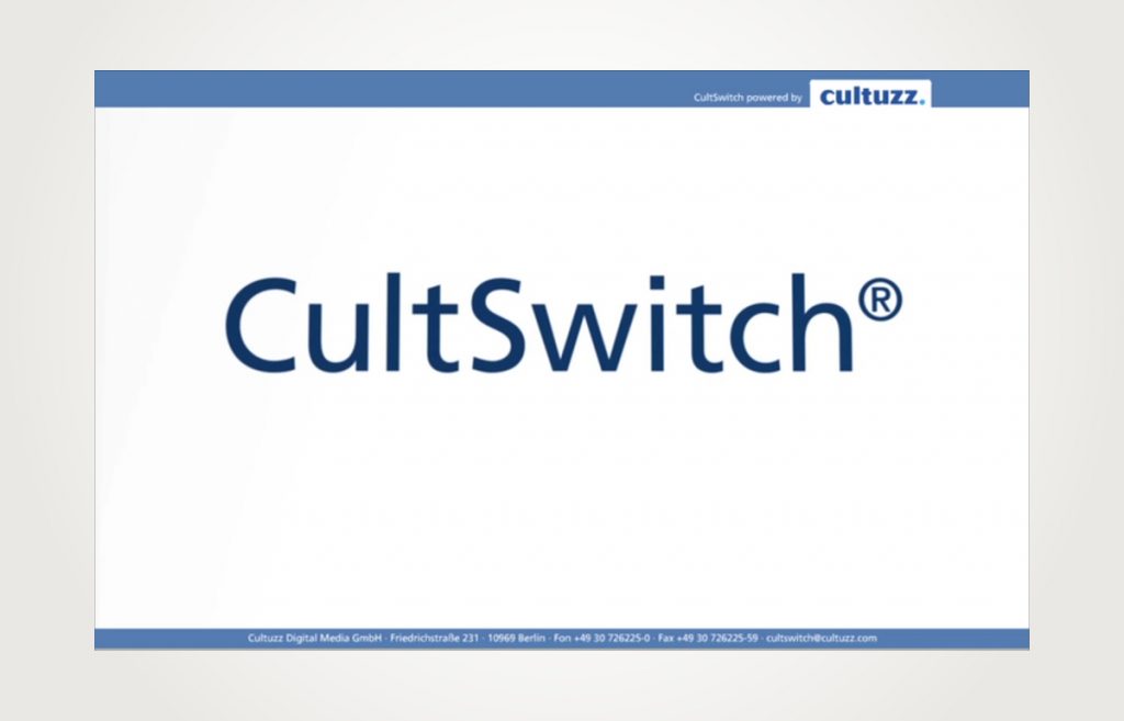 3D Animation »Trailer von CultSwitch®«
